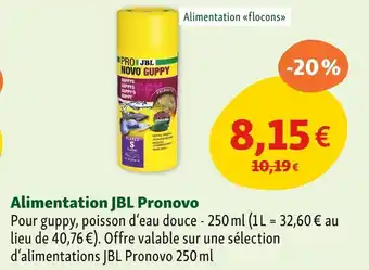Maxi Zoo JBL Alimentation Pronovo offre