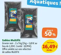 Maxi Zoo MultiFit Sables offre