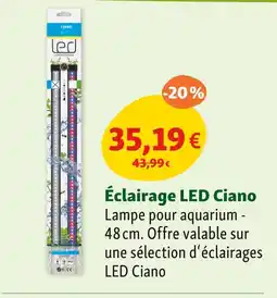 Maxi Zoo Ciano Éclairage LED offre