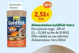 Maxi Zoo Tetra Alimentation Goldfish offre