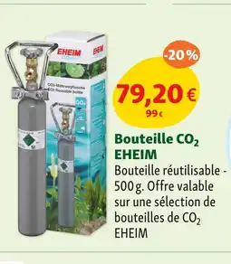 Maxi Zoo EHEIM Bouteille CO2 offre