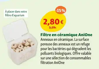 Maxi Zoo AniOne Filtre en céramique offre