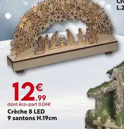 Maxi Bazar Crèche 8 LED offre