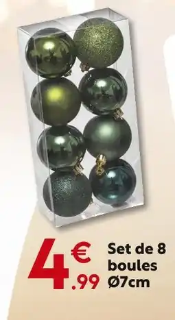 Maxi Bazar Set de 8 boules offre