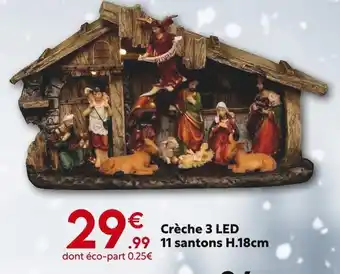 Maxi Bazar Crèche 3 LED offre