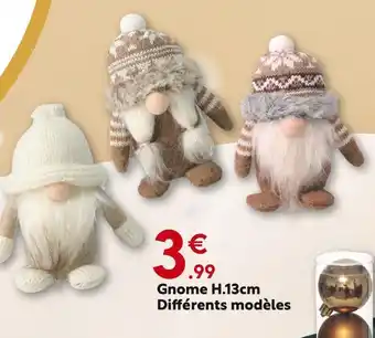 Maxi Bazar Gnome H.13cm offre