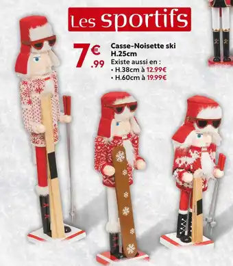 Maxi Bazar Casse-Noisette ski H.25cm offre