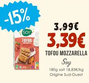 Naturalia SOY Tofou mozzarella offre