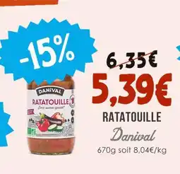 Naturalia Danival Ratatouille offre