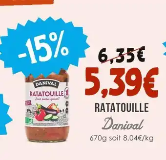Naturalia Danival Ratatouille offre