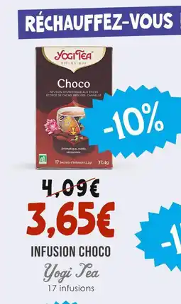 Naturalia Yogi Tea Infusion Choco offre