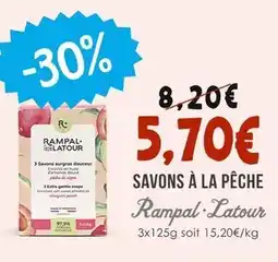 Naturalia RAMPAL LATOUR Savons à la pêche offre
