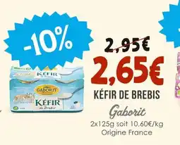 Naturalia Gaborit Kéfir de brebis offre