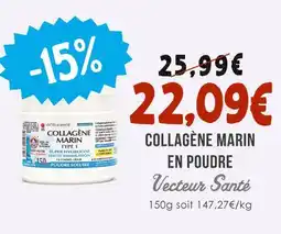 Naturalia VECTEUR SANTÉ Collagène marin en poudre offre