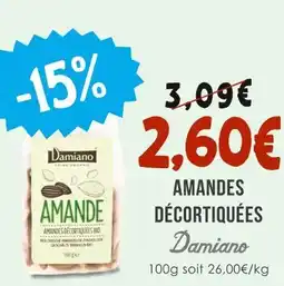 Naturalia DAMINO Amandes décortiquées offre