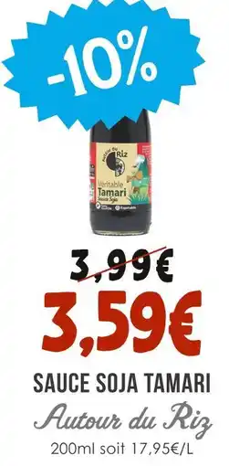 Naturalia Autour du Riz Sauce Soja Tamari offre