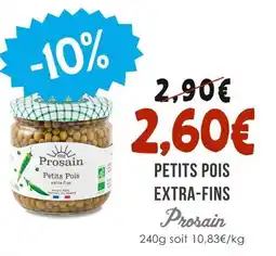 Naturalia Prosain Petits Pois Extra-Fins offre