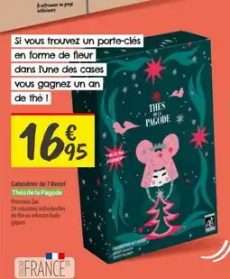 Les Comptoirs de la Bio THES DE LA PAGODE Calendrier de l'Avent offre