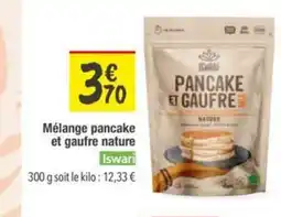Les Comptoirs de la Bio ISWARI Mélange pancake et gaufre nature offre