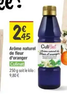 Les Comptoirs de la Bio CULINAT Arôme naturel de fleur d'oranger offre