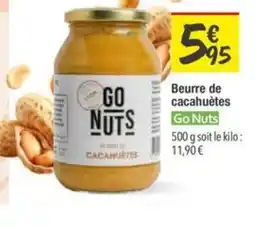 Les Comptoirs de la Bio GO NUTS Beurre de cacahuètes offre