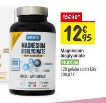Les Comptoirs de la Bio NUTRIVIE Magnésium bisglycinate offre