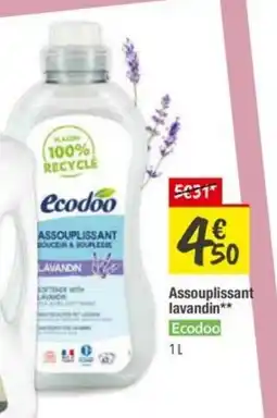 Les Comptoirs de la Bio ECODOO Assouplissant lavandin offre