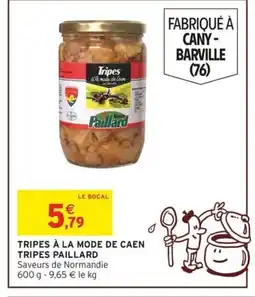 Intermarché Express TRIPES PAILLARD Tripes à la mode de caen offre
