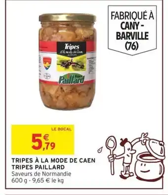 TRIPES PAILLARD Tripes à la mode de caen