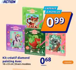 Action Kit créatif diamond painting Avec offre