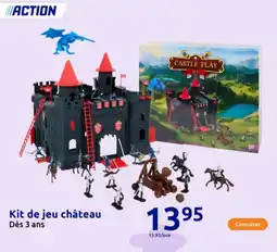 Action Kit de jeu château offre