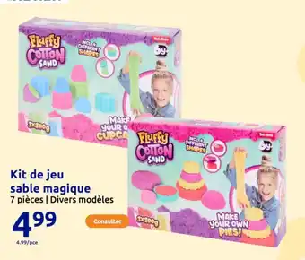 Action Kit de jeu sable magique offre