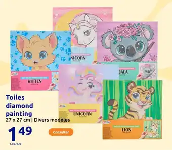 Action Toiles diamond painting offre