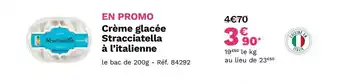 Picard Crème glacée Stracciatella à l'italienne offre