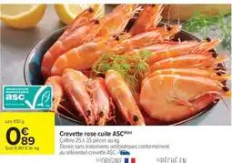 Carrefour Market Crevette rose cuite ASC offre