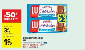 Carrefour Market BISCUITS PETIT ÉCOLIER offre