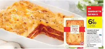 Carrefour Market Lasagnes de bœuf race Limousine MAISON TINO offre