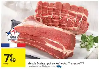 Carrefour Market Viande Bovine offre