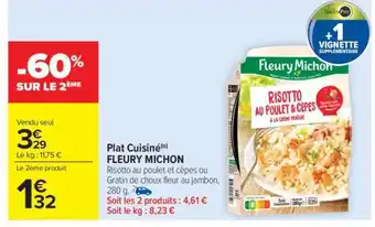Carrefour Market Plat Cuisiné Fleury Michon offre