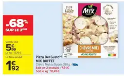Carrefour Market Pizza Del Gusto Mix Buffet offre