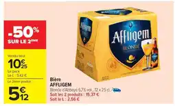 Carrefour Market BIÈRE AFFLIGEM offre