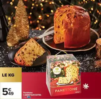Carrefour Market Panettone CARREFOUR EXTRA offre