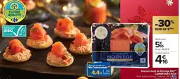 Carrefour Market Saumon fumé de Norvège ASC Carrefour Extra offre