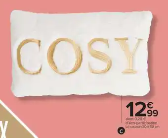Carrefour COZY Pillow offre