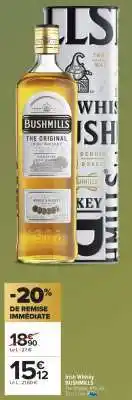 Carrefour Market Irish Whisky BUSHMILLS offre