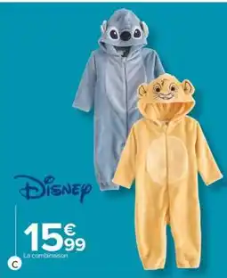 Carrefour Disney La combinaison offre