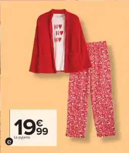 Carrefour Le pyjama offre