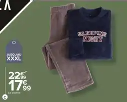 Carrefour Le pyjama offre