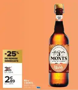 Carrefour Market Bière 3 Monts offre