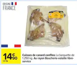 Carrefour Cuisses De Canard Confites offre